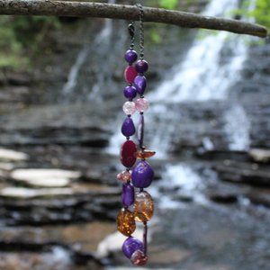 [5/$25] Purple Orange Magician Necklace